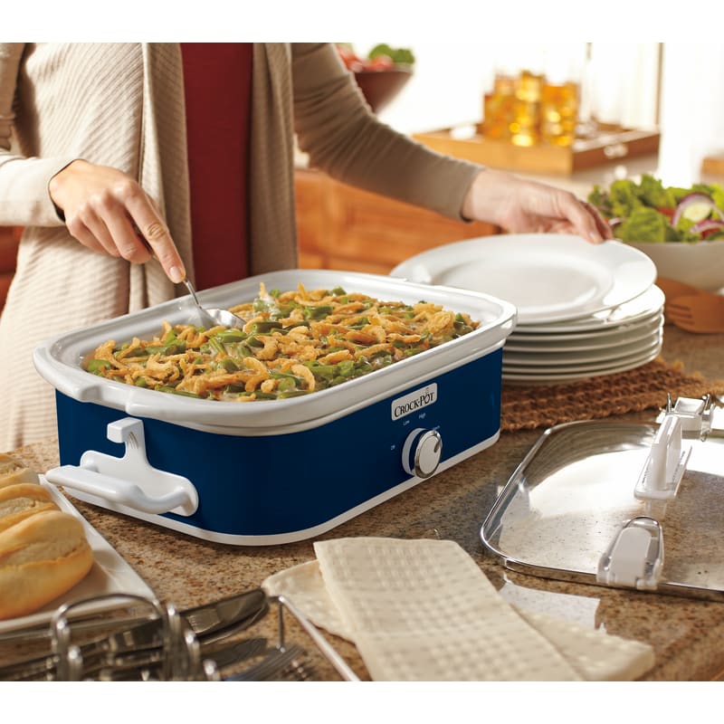 Crock-Pot Wexford 3-Piece 6.7 oz Stoneware Mini Oval Casserole Set in  Assorted Colors 985118096M - The Home Depot