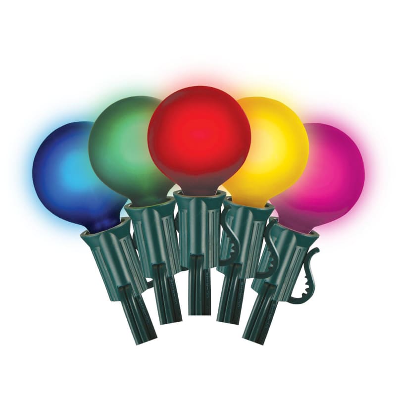 Philips 25ct christmas led g40 string lights multicolored online