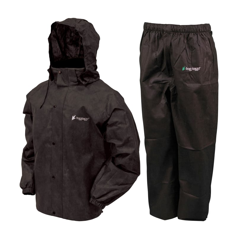 Men s Black All Sport Rain Suit
