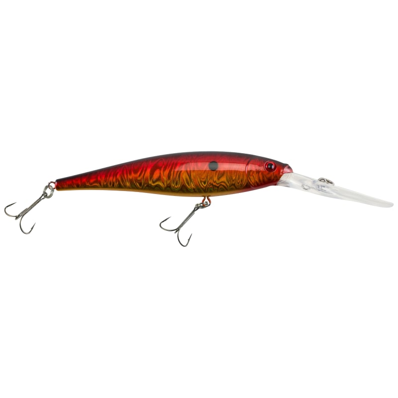 Berkley Flicker Shad FFSH4M-BGS Black Gold Sunset Color New on