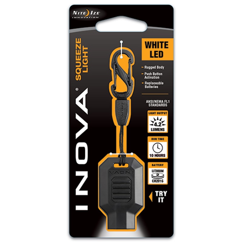 INOVA Squeeze Light LED Keychain Light by Nite Ize at Fleet Farm