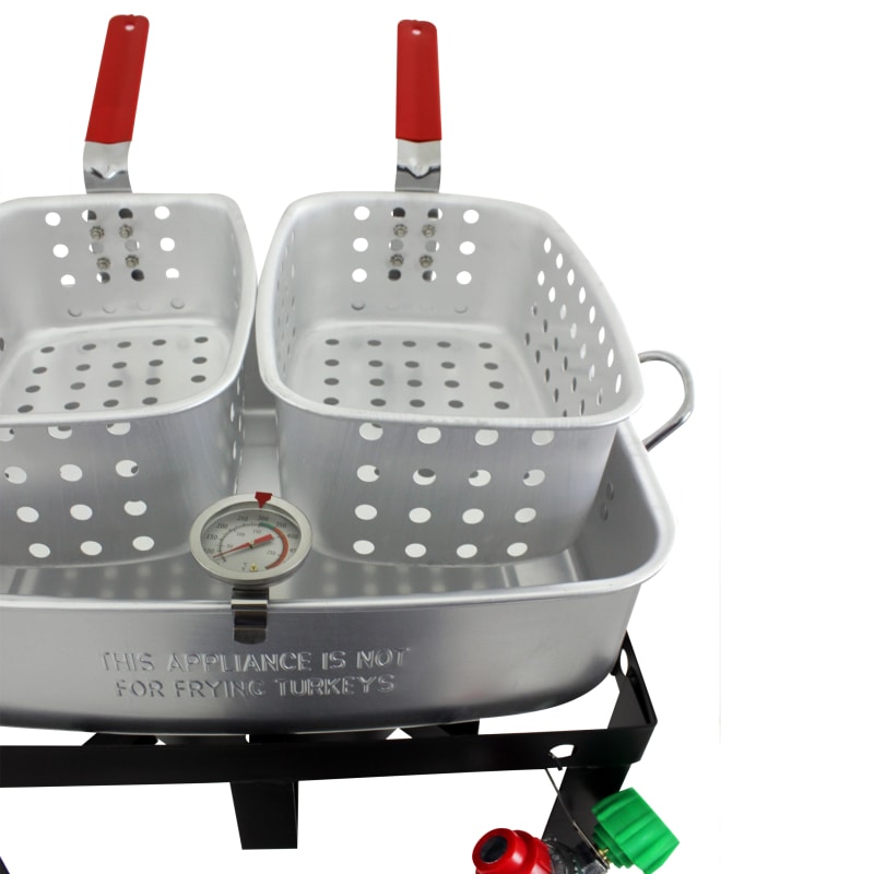18 qt Dual Basket Fryer by Chard at Fleet Farm