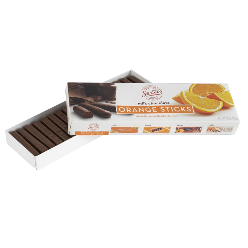 Milk Chocolate Orange Sticks