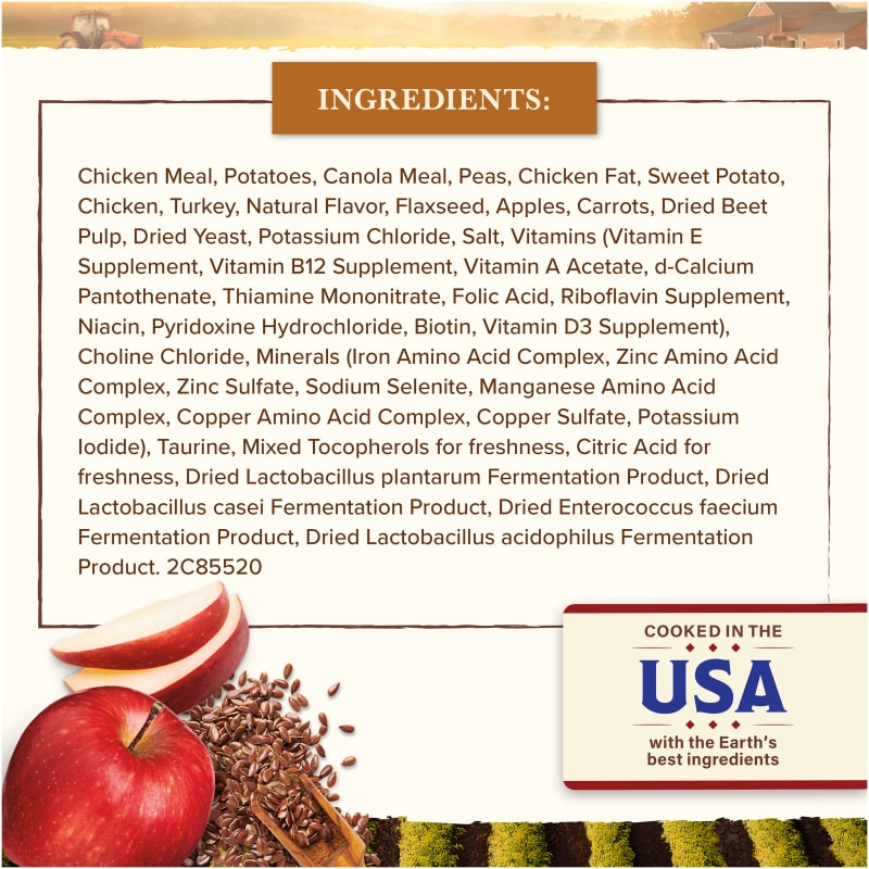 Adult Grain Free Recipe w Chicken Turkey Dry Dog Food by Whole Earth Farms at Fleet Farm