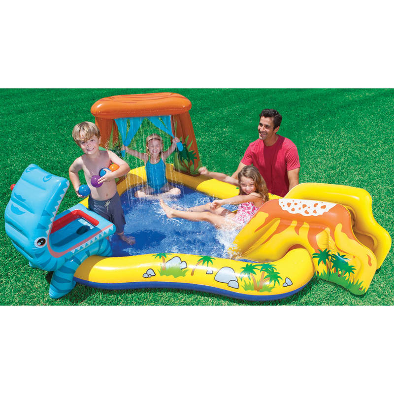 Intex dinosaur inflatable play center hotsell