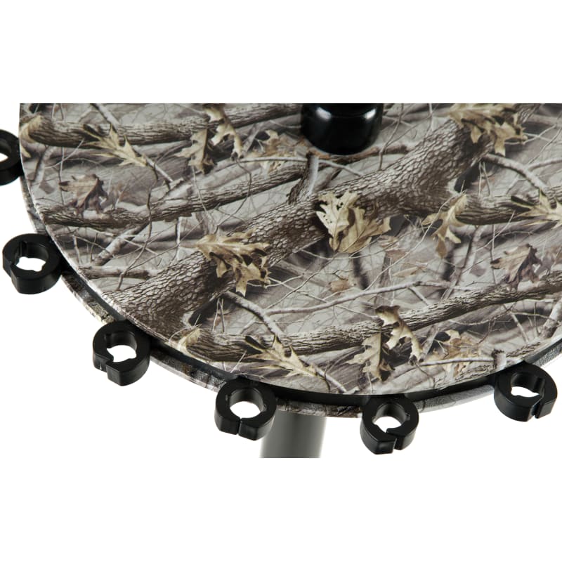 Camo Round Floor Fishing Rod Rack