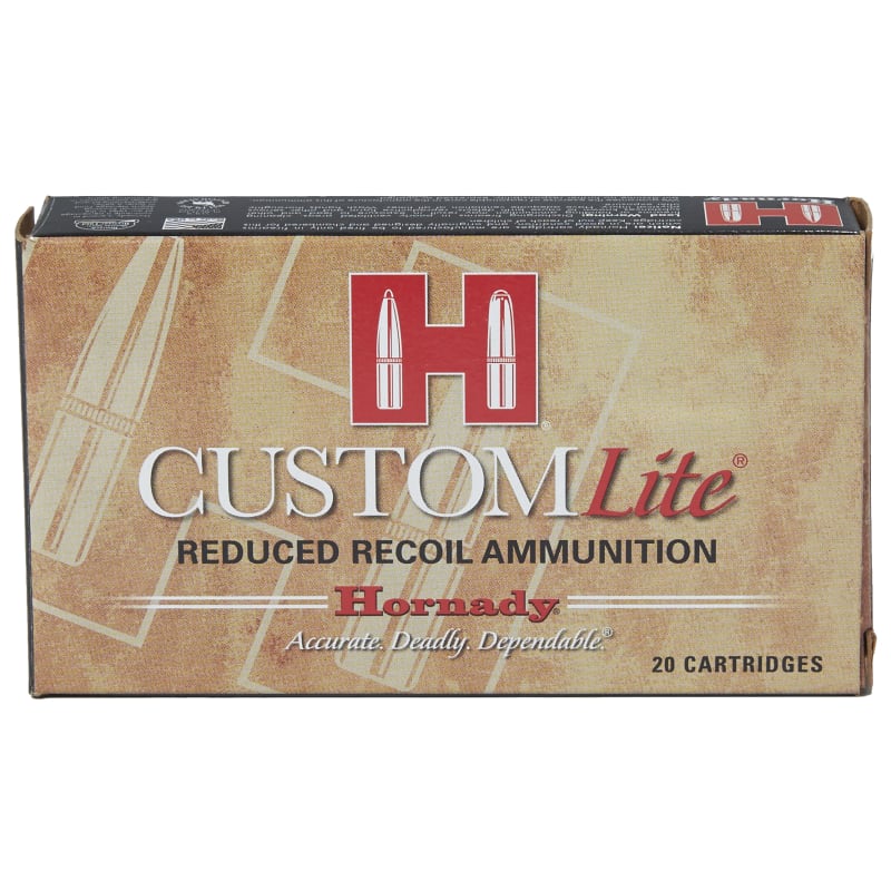 Custom Lite Reduced Recoil Rifle Cartridges by Hornady at Fleet Farm