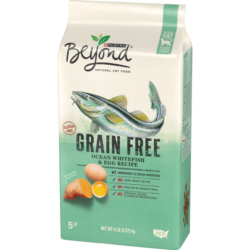 Beyond Grain-Free Ocean Whitefish Egg Recipe Dry Cat Food by