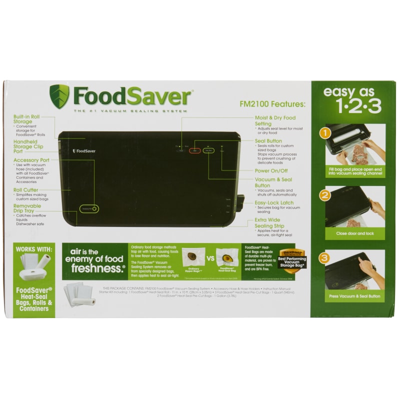 FoodSaver Heat-Seal Rolls, 11 Inch, Baking & Food Storage