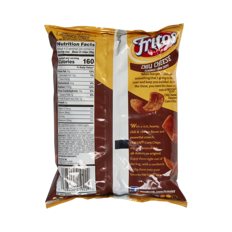 Fritos 4.25 oz Chili Cheese Corn Chips by Fritos at Fleet Farm