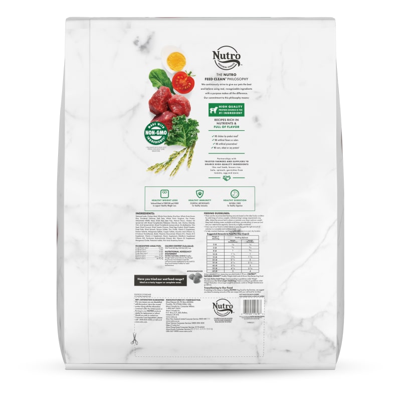 Nutro lamb and rice healthy weight hotsell
