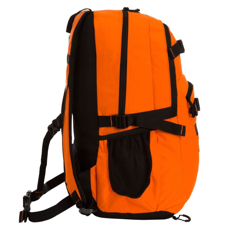 L.A.M.B. Orange backpack New Auth MCM Unisex Stark Leather Lamb Skin Fur Insignia  main image 3