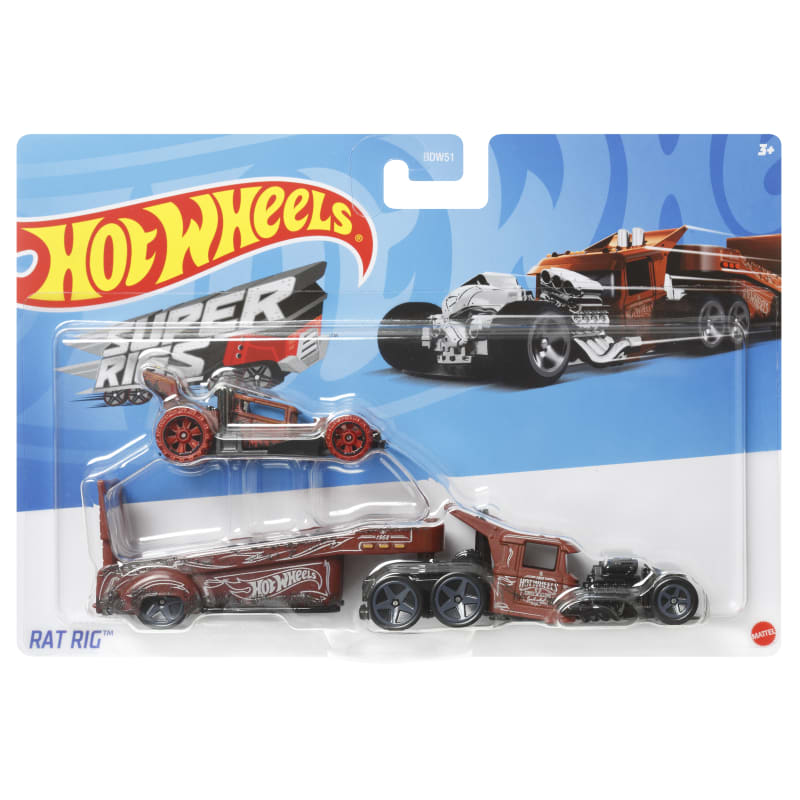 Hot Wheels Themed Multipacks of 6 Toy Cars, 1:64 Scale, Authentic Decos,  Popular Castings, Rolling Wheels, Gift for Kids 3 Years Old & Up &  Collectors