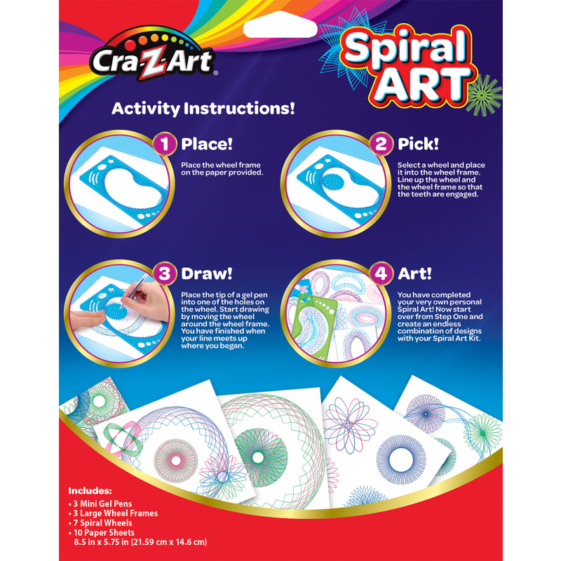 Spiral Art by Cra-Z-Art at Fleet Farm