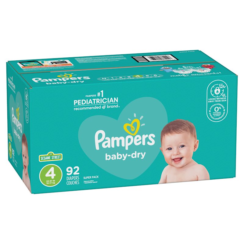 Pampers super dry discount