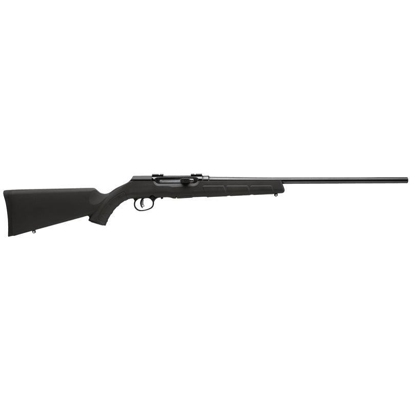 ホットセール 口コミ A17 .17 HMR Black Semi-Auto Synthetic Stock Rifle by Savage ロッド