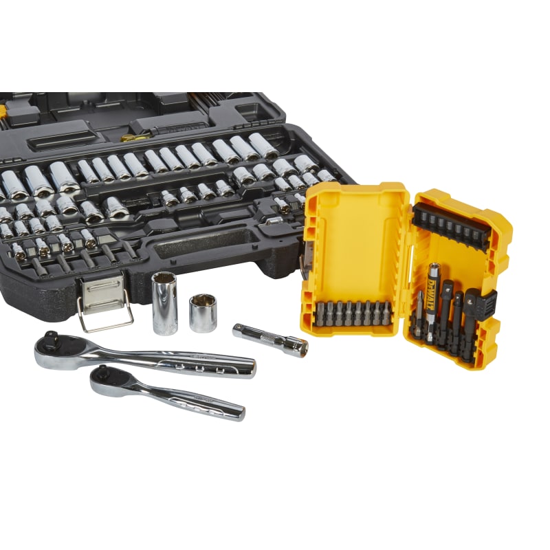 108 Pc SAE Metric Mechanic s Tool Set by DEWALT at Fleet Farm