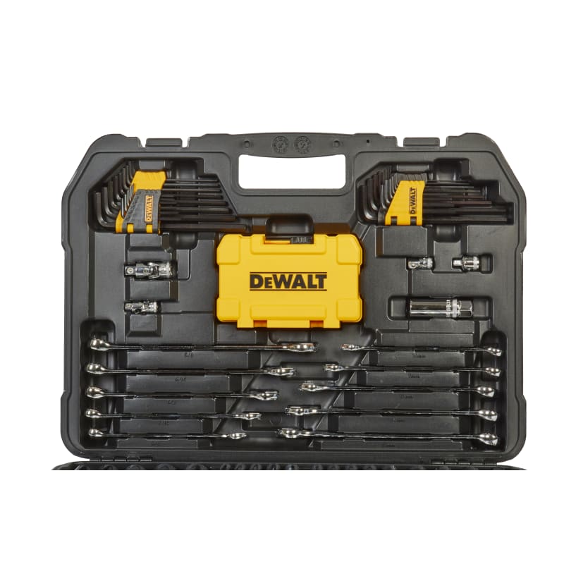 Dewalt 142 piece mechanics tools set hotsell