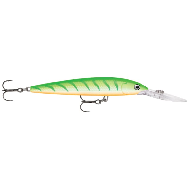 Down Deep Husky Jerk - Green Tiger UV by Rapala at Fleet Farm