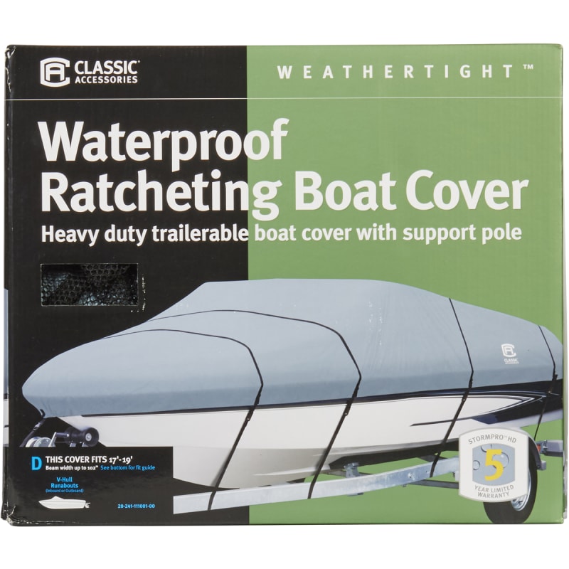 Classic Accessories DryGuard Waterproof Boat Cover - FREE SHIPPING