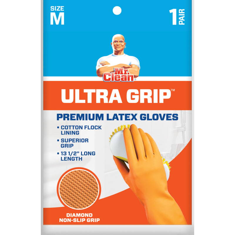 Mr clean rubber gloves store