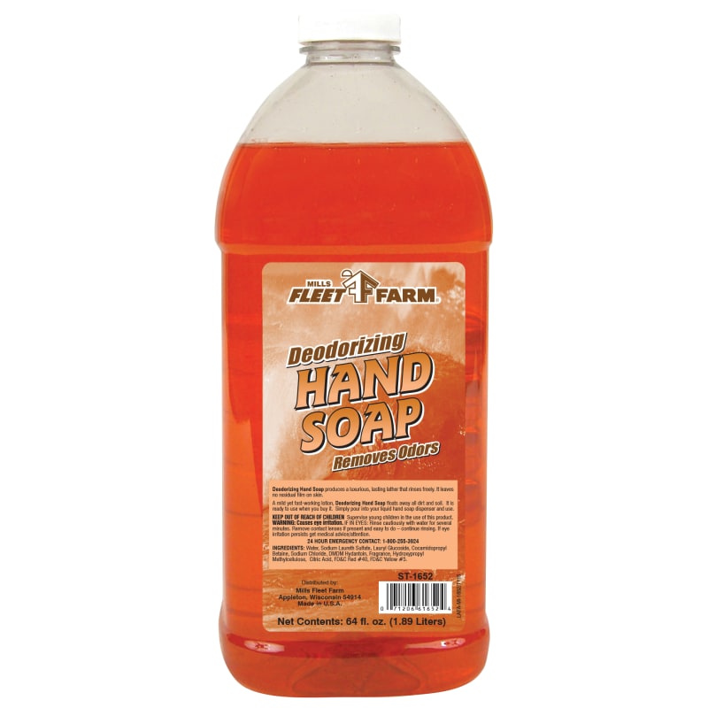 64 fl oz Deodorizing Liquid Hand Soap Refill