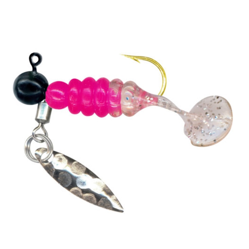 Charlie Bee Panfish Lure - Pink/Silver by Charlie Brewers at Fleet Farm