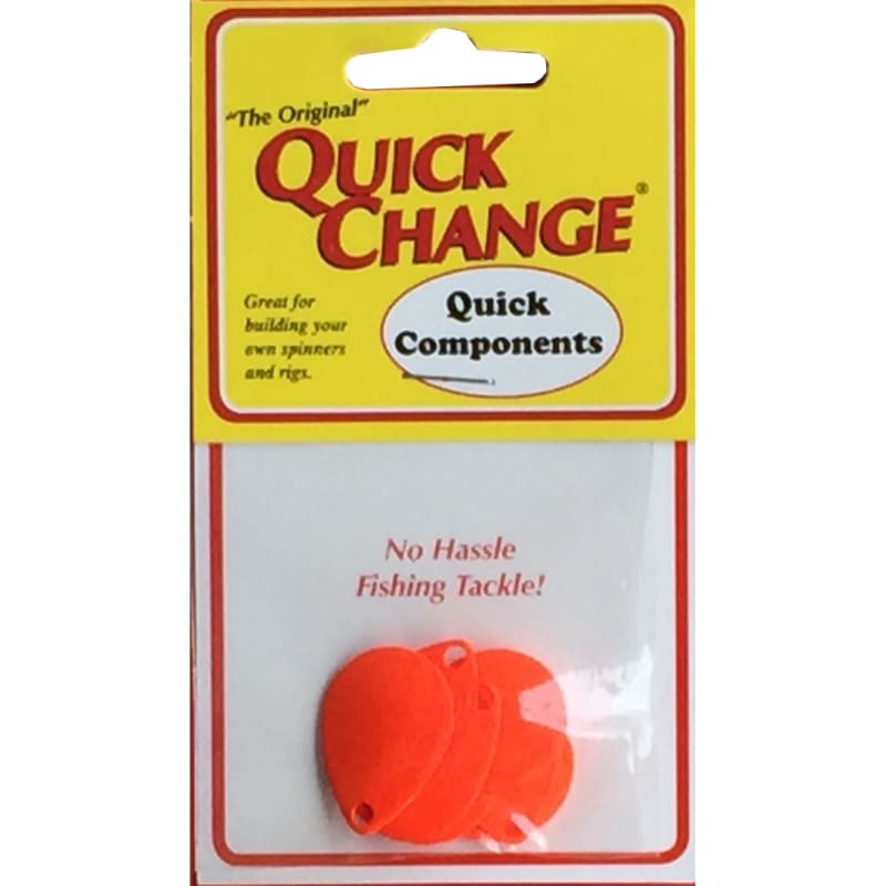 Spinner Blades - Orange by Quick Change at Fleet Farm