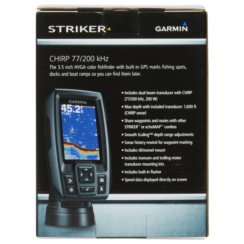  Garmin Striker 4 with Portable Kit : Electronics