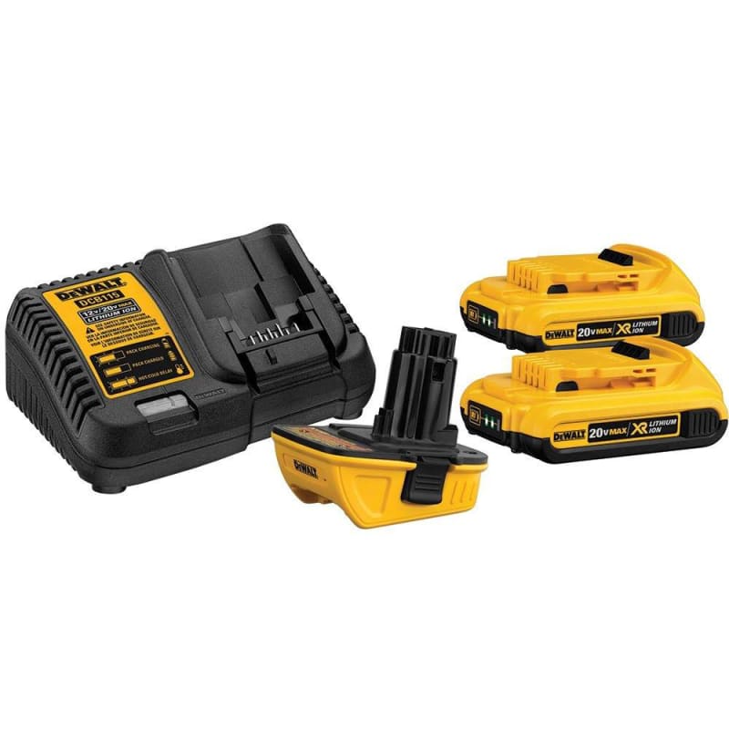 18V 20V Adapter Battery Combo Kit by DEWALT at Fleet Farm