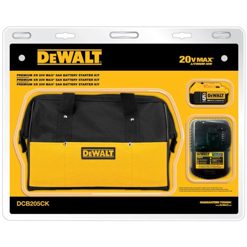 Dewalt dcb205ck top