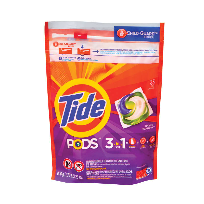 Spring Meadow Scented Tide Laundry Detergent Pods