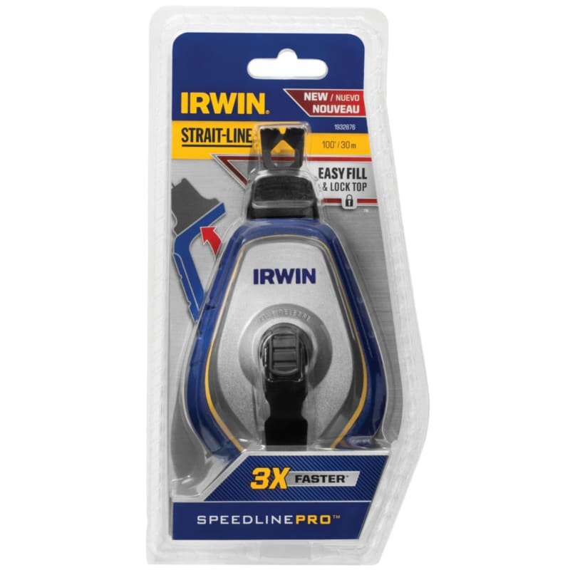 STRAIGHT-LINE Speedline PRO Chalk Reel by IRWIN at Fleet Farm