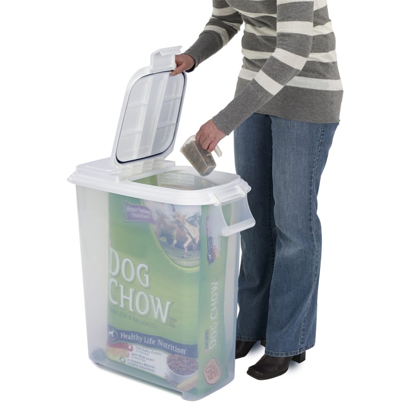 50 qt Roll-Away Pet Food Dispenser by Buddeez at Fleet Farm