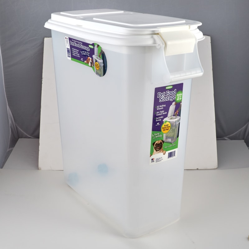 Buddeez roll away pet food container with scoop sale