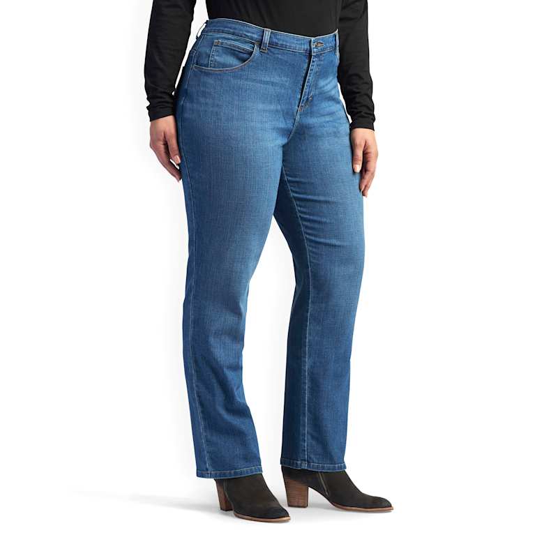 Women's Meridan Relaxed Fit Straight Leg Jeans by Lee at Fleet Farm