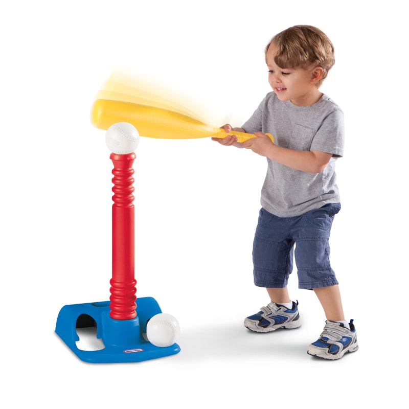 Little tikes auto pitch batting trainer sale