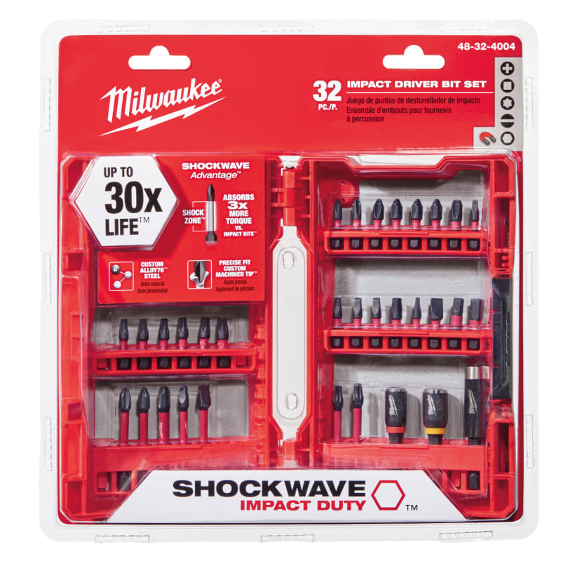 SHOCKWAVE 32 Pc. Driver Bit Set by Milwaukee at Fleet Farm