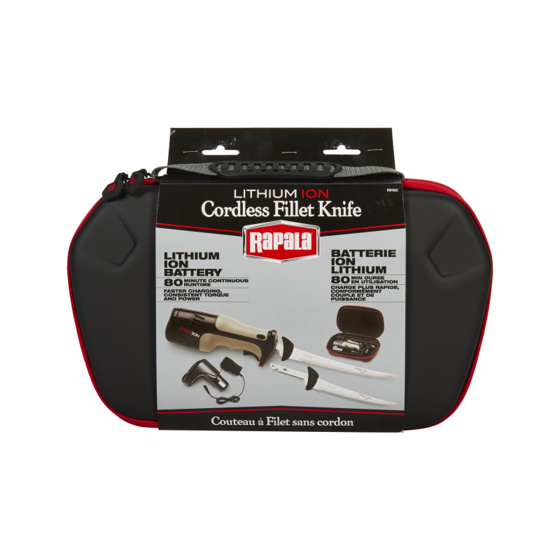 Rapala Lithium-Ion Cordless Fillet Knife Combo