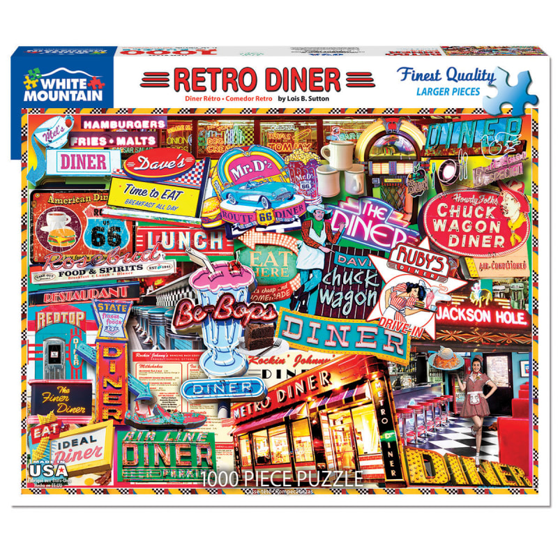 Pop Culture Memories 1000 Pc Puzzle Assorted By White Mountain At Fleet Farm