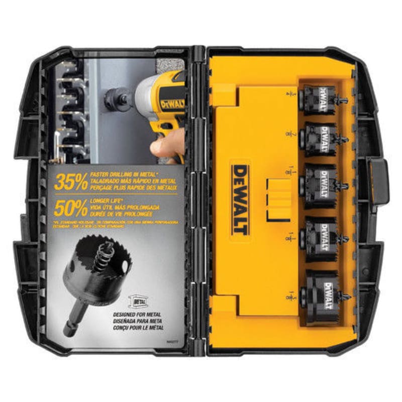 Impact Rated Hole Saw Set 5 Pc by DEWALT at Fleet Farm
