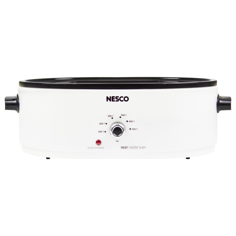 Nesco 18 QT Roaster Oven Roast Bake Cook Steam With Slow Cooking