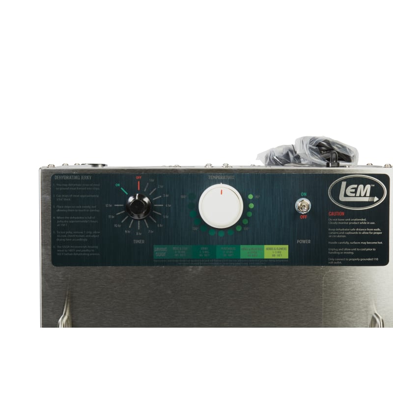 LEM Big Bite Stainless Steel Dehydrator