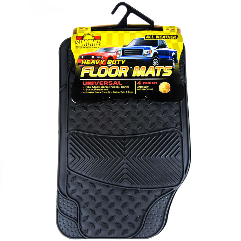 Simoniz heavy duty floor mats top