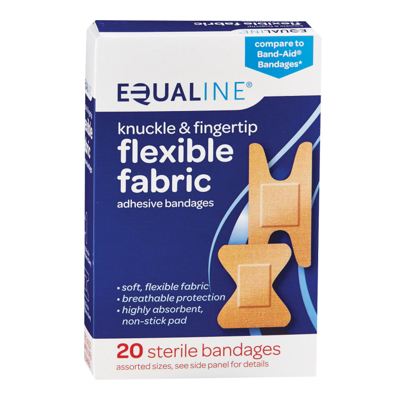 Band Aid Band-Aid Flexible Fabric Knuckle & Fingertip Bandages - 20 ...