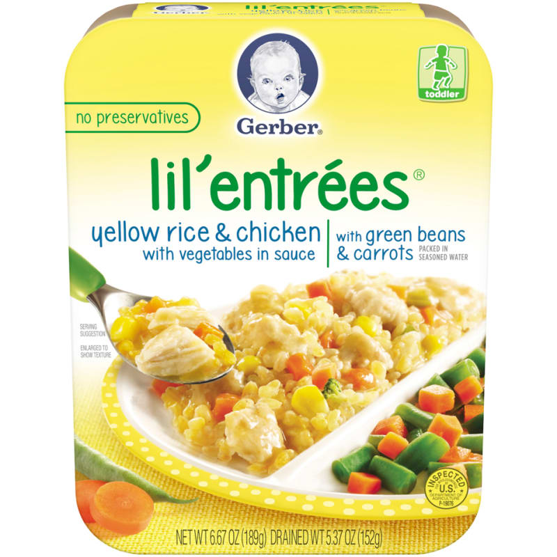 Gerber outlet little meals