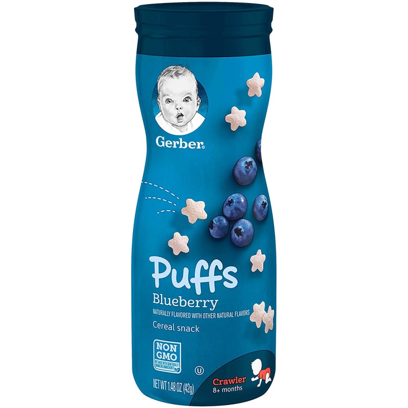 Graduates Puffs oz Blueberry Cereal Snack by Gerber at Fleet Farm