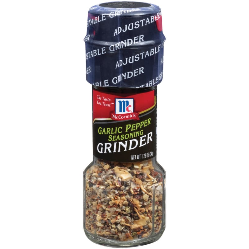 Mccormick Grinder Black Peppercorn, Adjustable - 1 oz