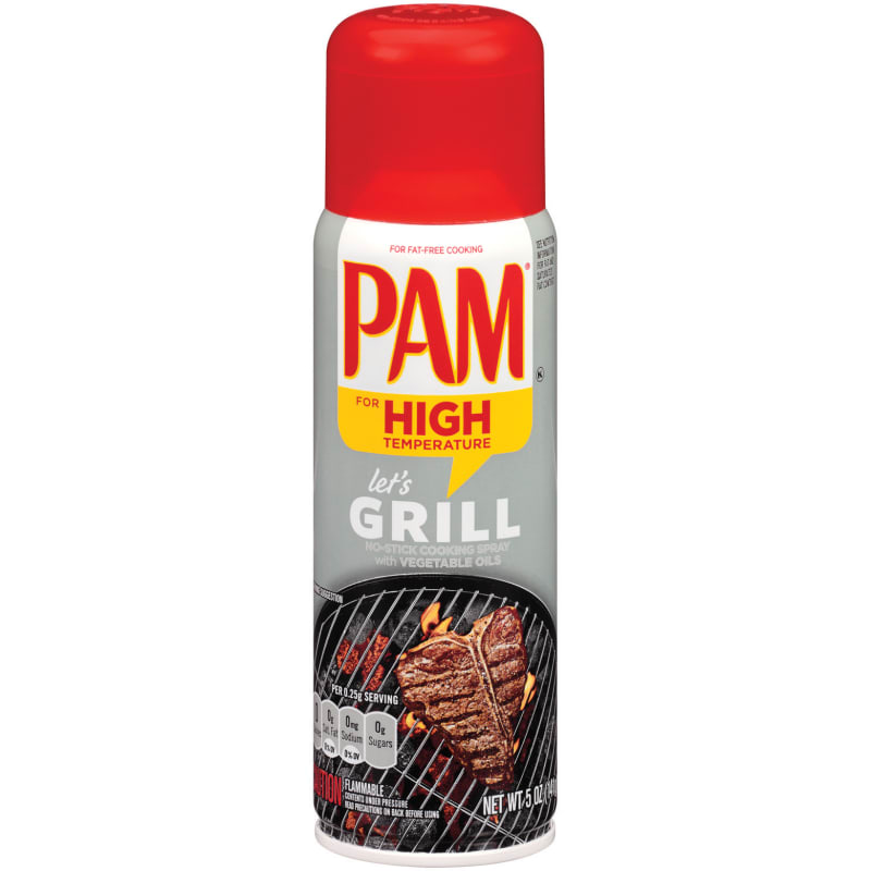 Pam Cooking Spray, Grilling, No-Stick - 5 oz