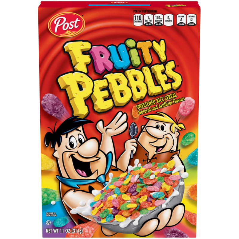 Fruity Pebbles Breakfast Cereal by POST at Fleet Farm